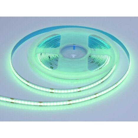 BANDA COB LED VERDE - FLEXIBIL - 252LED/M - 12W/ML - ROLA/5M